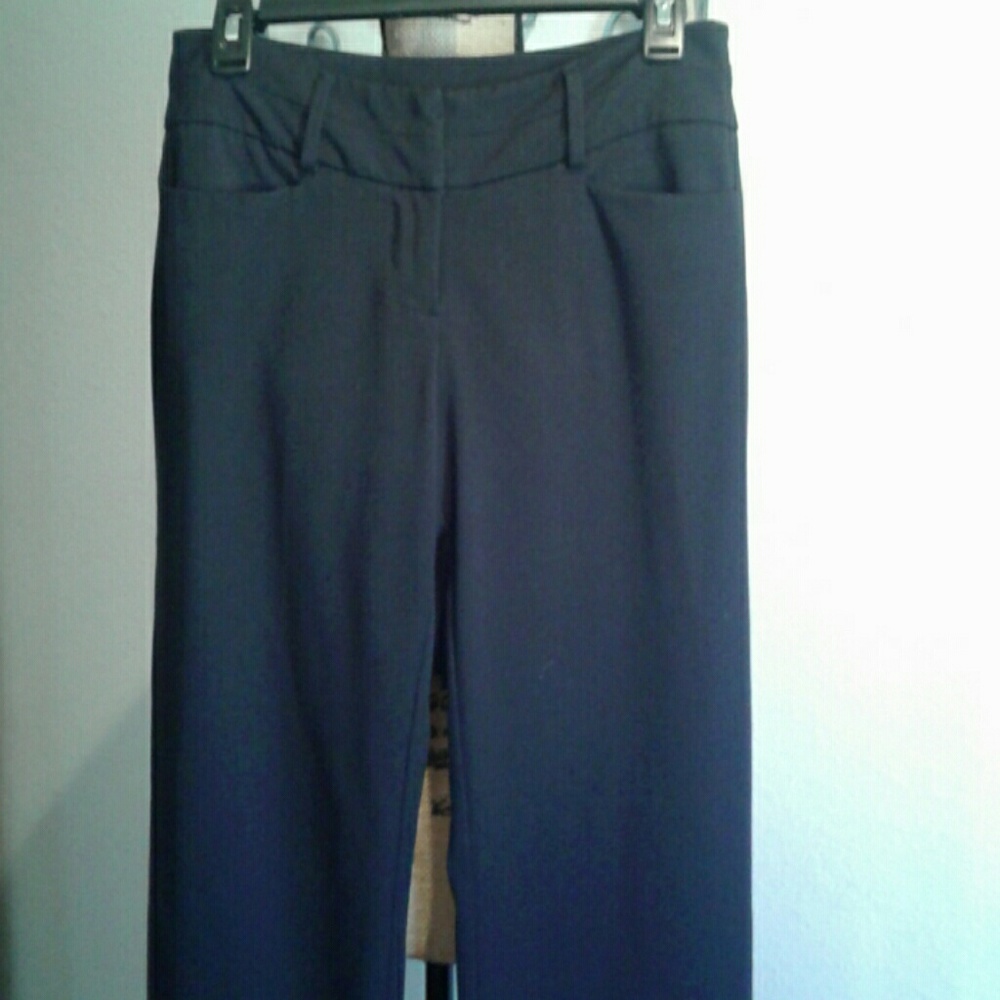 Wide leg trousers